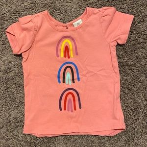 Hanna Andersson Rainbow tshirt 90 3t
